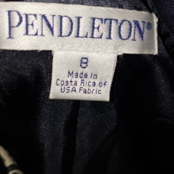 Pendleton "Seasonless" Navy Blue Wool Blazer (Set) - Picture 8 of 8